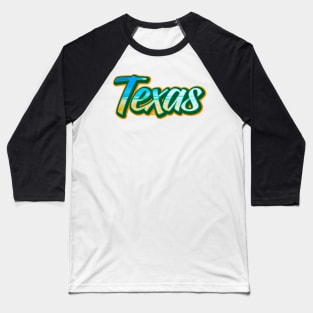 Texas Sunset Baseball T-Shirt